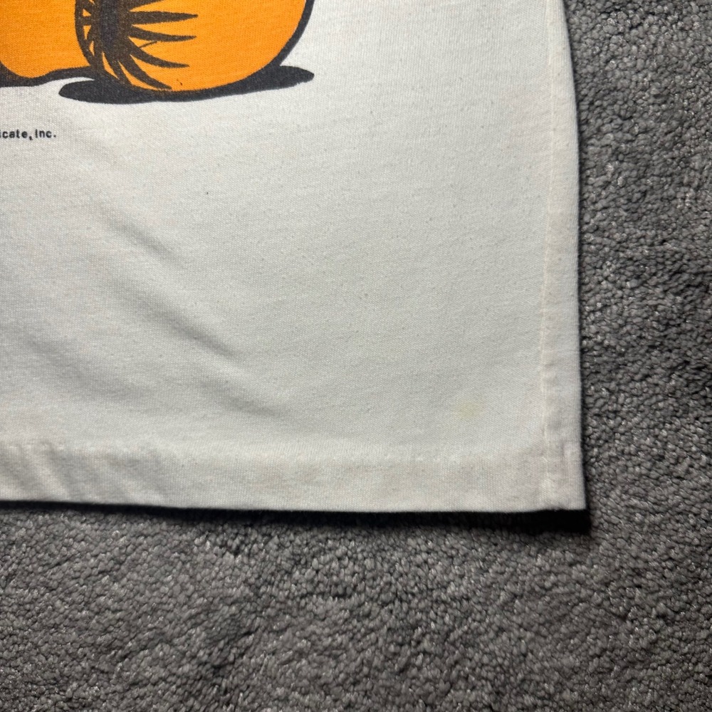 Mitey Miss Garfield T-Shirt Unisex Fits Small White Vintage 1978 Sexy Definition - Picture 6 of 11
